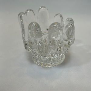 Kosta Boda Sunflower Votive/Taper Candle Holder